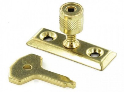 Stay Lock Window Lock Pins Electro Brassed